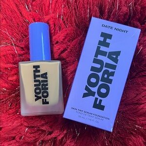 🤎 YOUTHFORIA Date Night Skin Tint Serum Foundation 390 Medium Deep BNIB